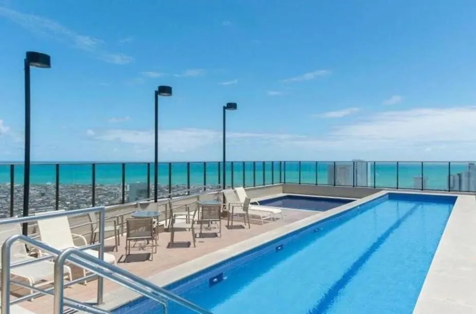 Flat Ao Lado Do Rio Mar No Edf Beach Class Excelsior Por Yolo Recife Lejlighed